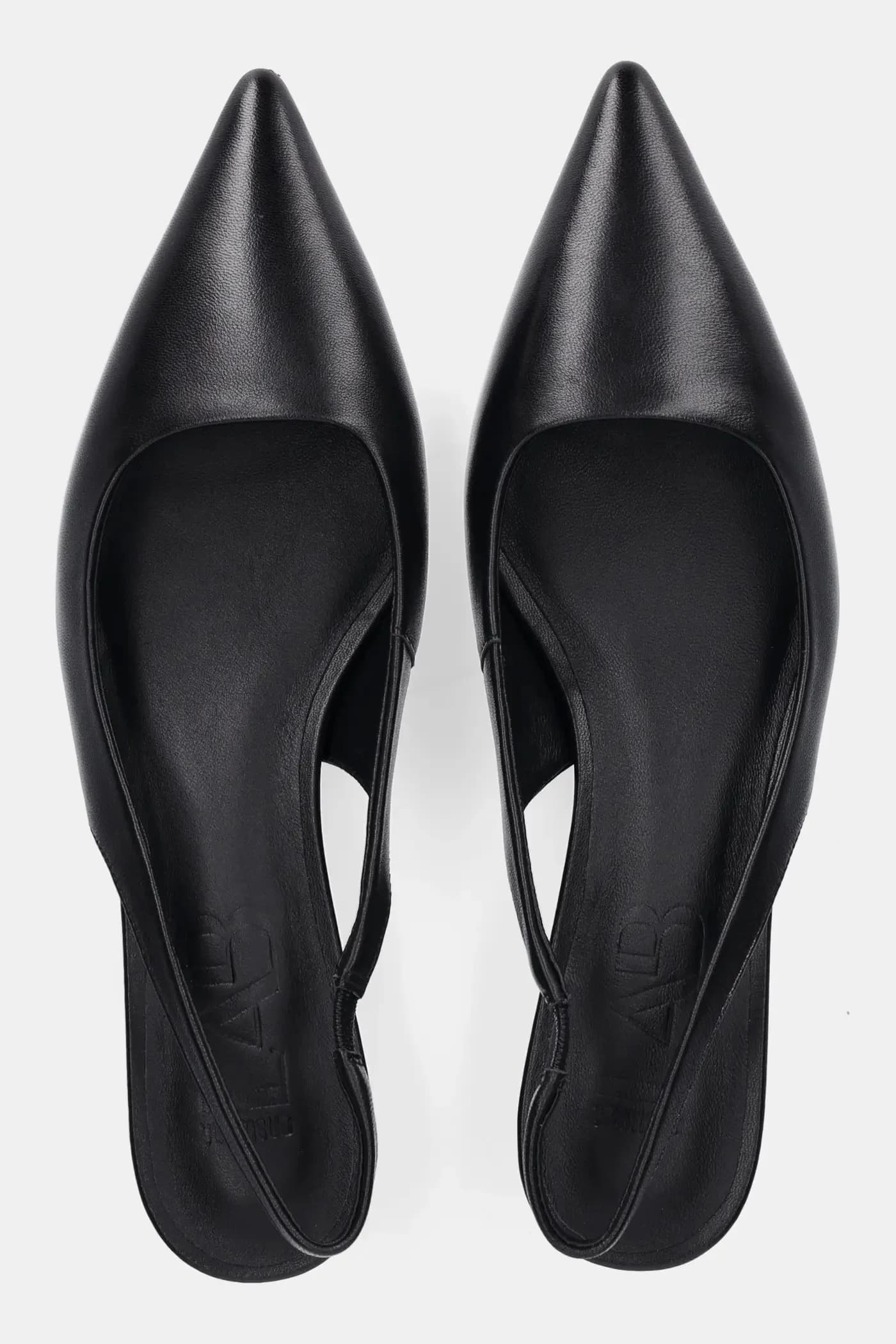 Кожаные туфли на высоком каблуке - фото 4