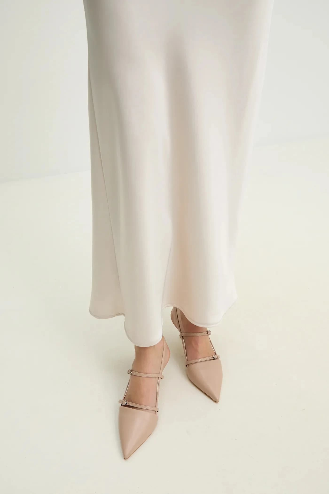 Кожаные туфли на высоком каблуке - фото 6