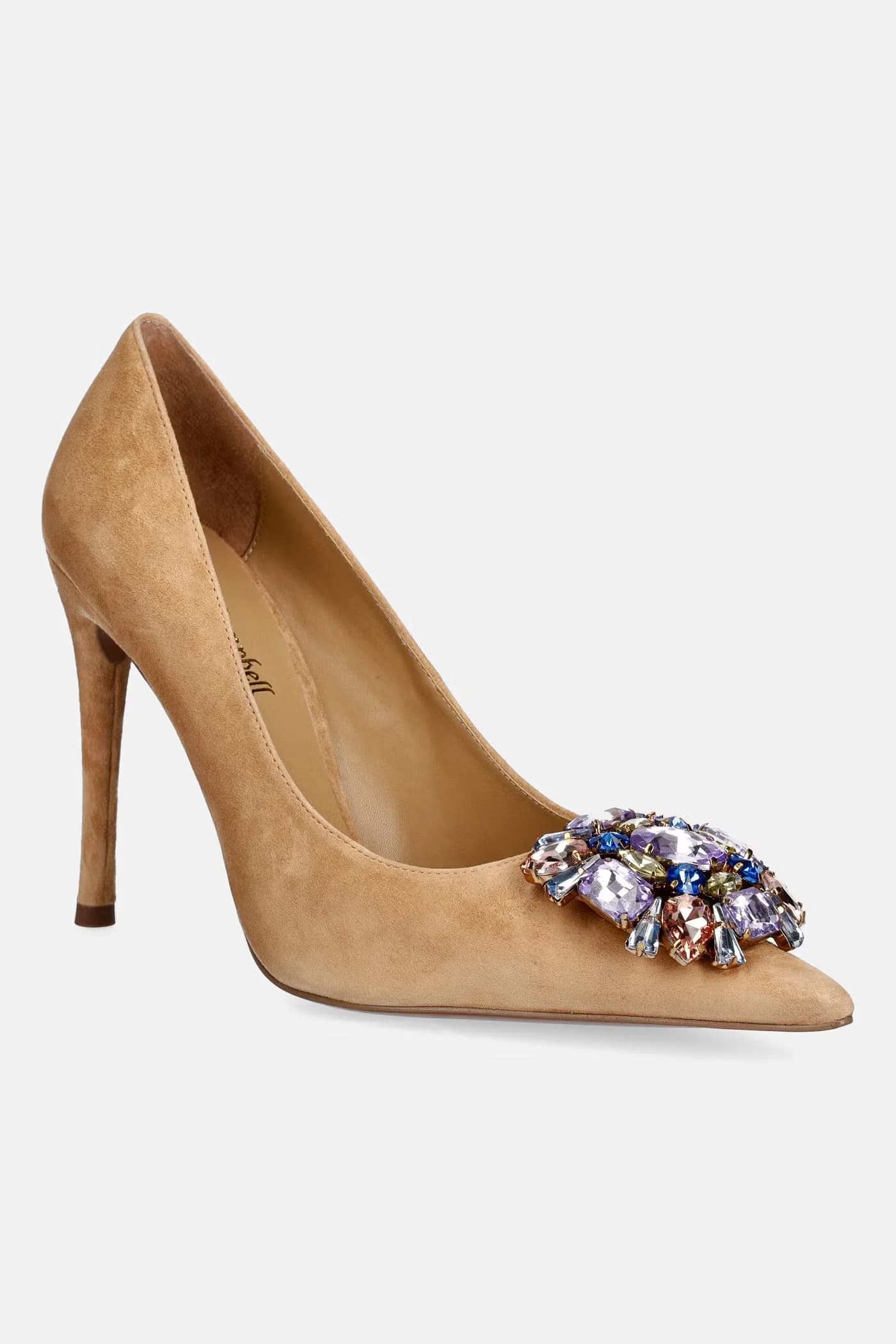 MARITSA замшевые туфли на высоком каблуке