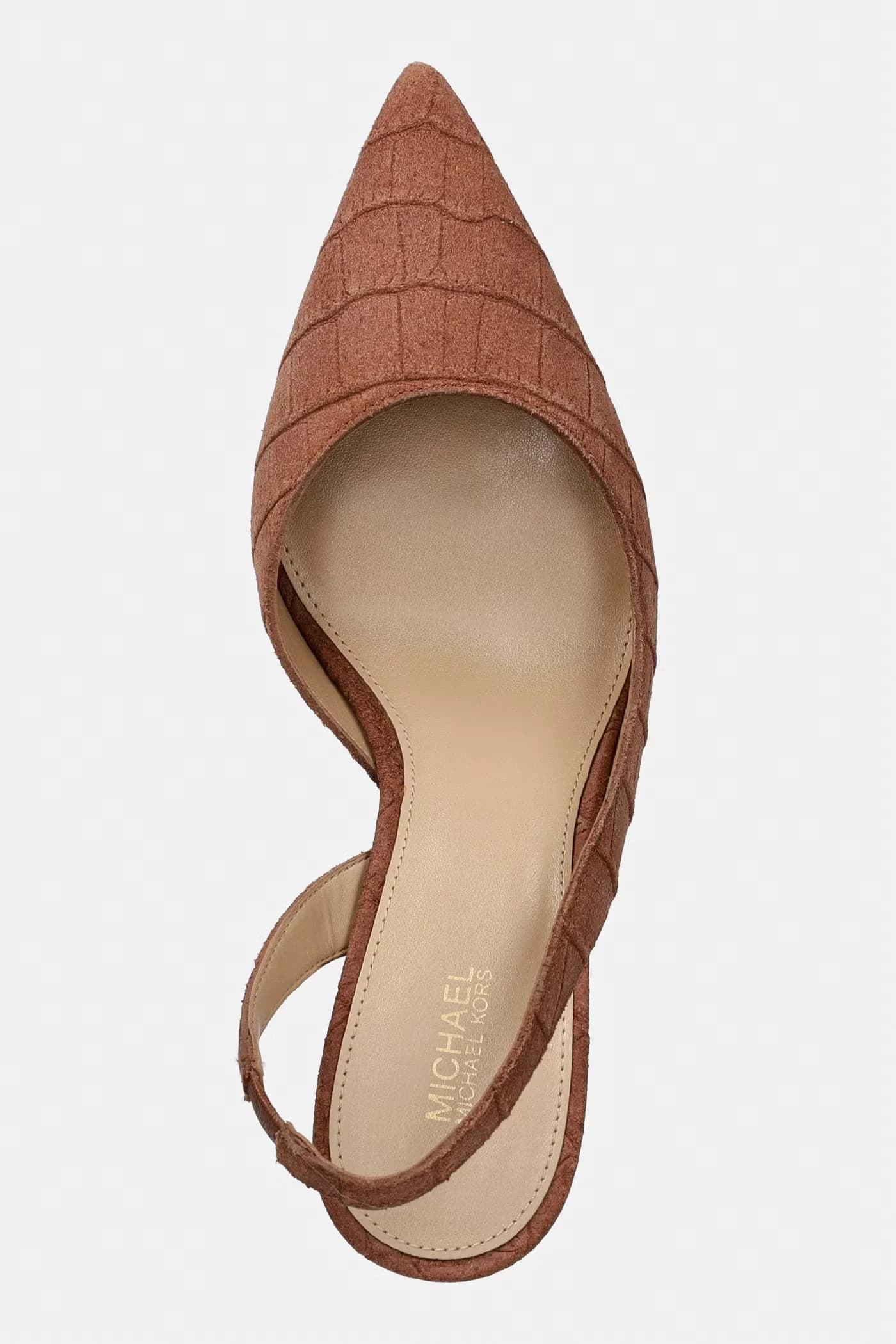 Замшевые туфли Alina Flex Sling Pump на каблуке - фото 4