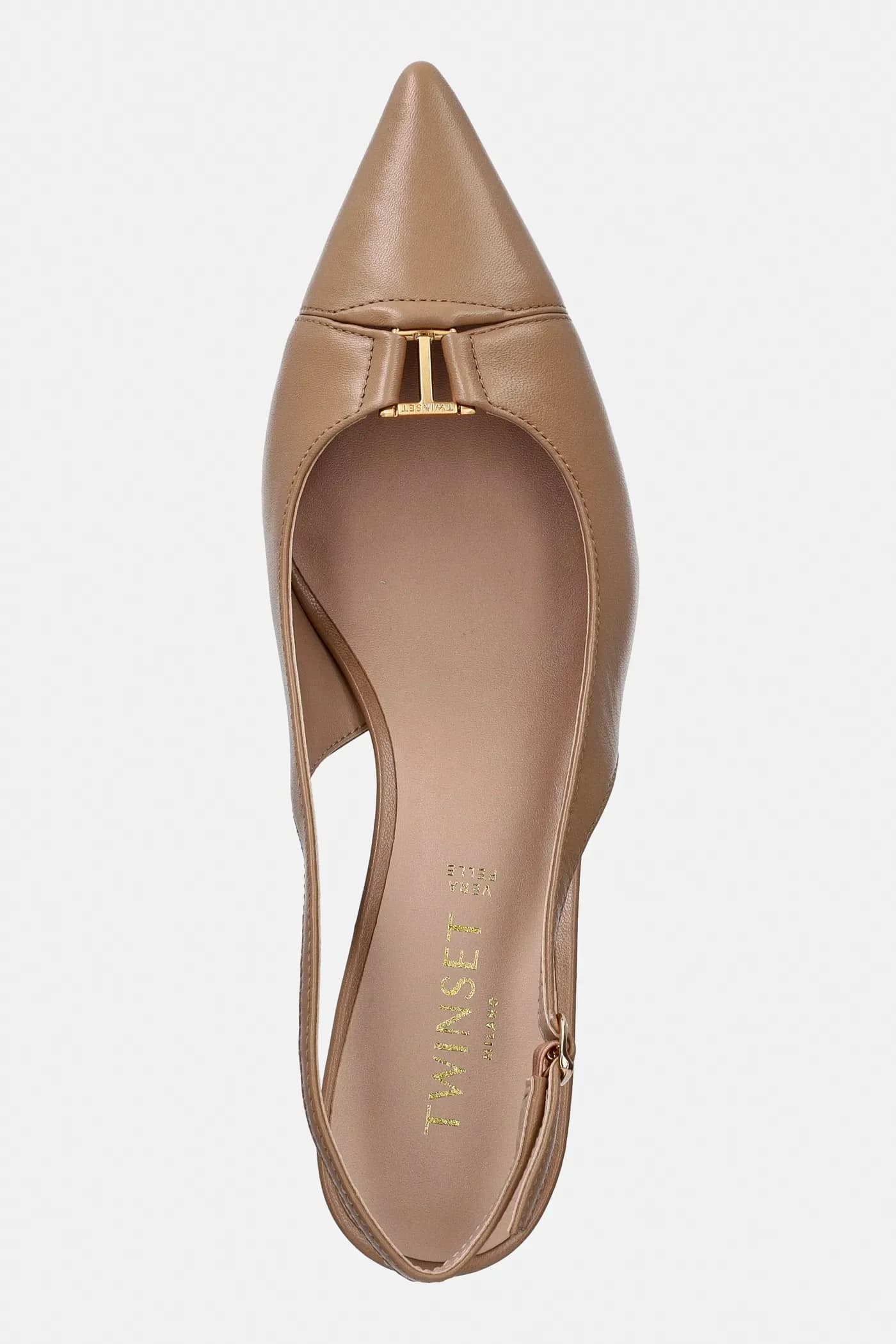 Кожаные туфли на высоком каблуке - фото 4