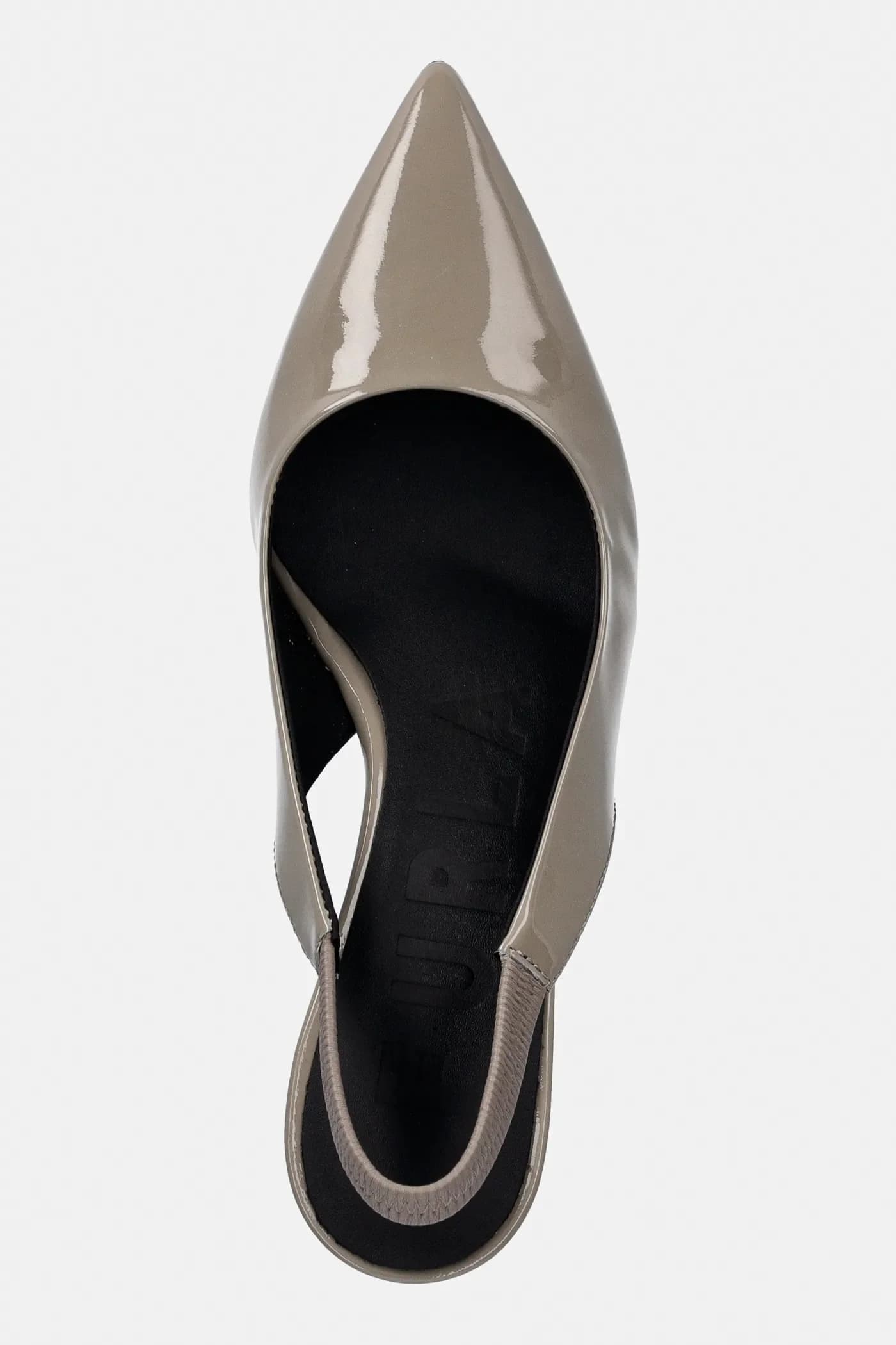 Кожаные туфли на каблуке Essential с ремешком на пятке - фото 4