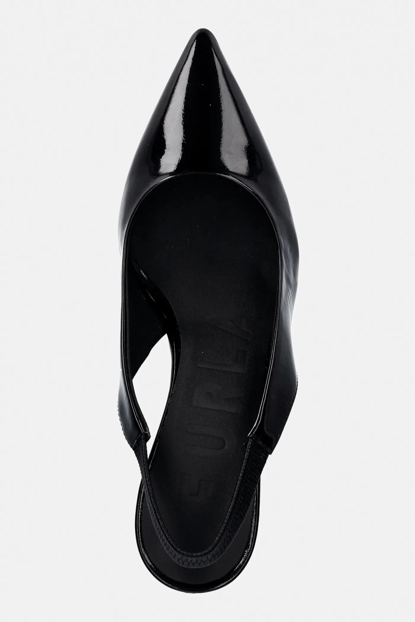 Кожаные туфли на каблуке Essential с ремешком на пятке - фото 4