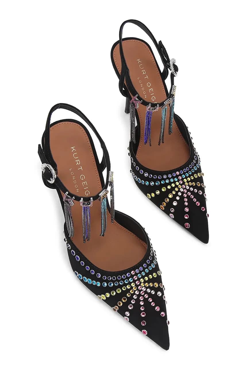 Замшевые туфли Kurt Crystal Point - фото 2