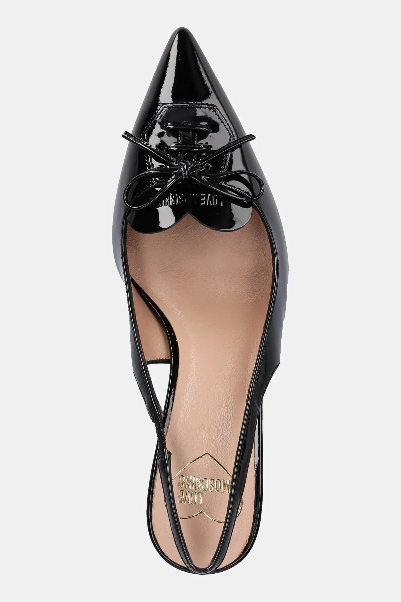 Кожаные туфли на высоком каблуке - фото 4