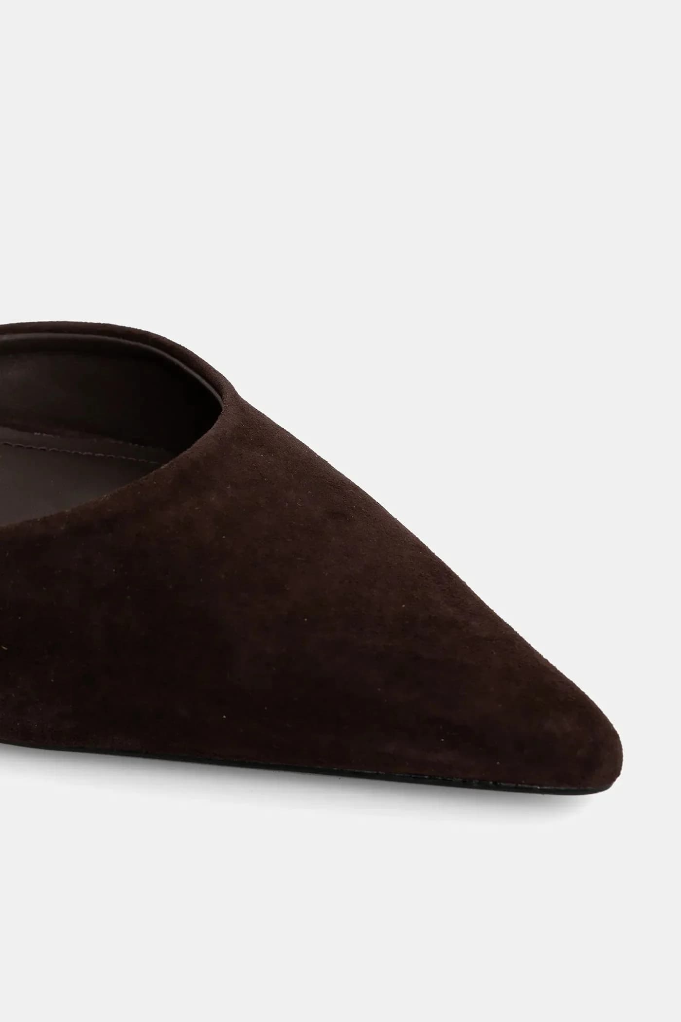 замшевые туфли на каблуке Adelaide - фото 4