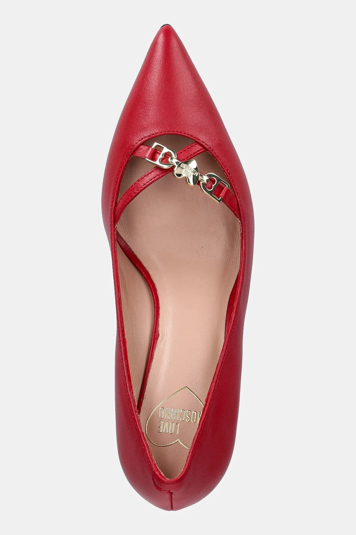 Кожаные туфли на высоком каблуке - фото 4