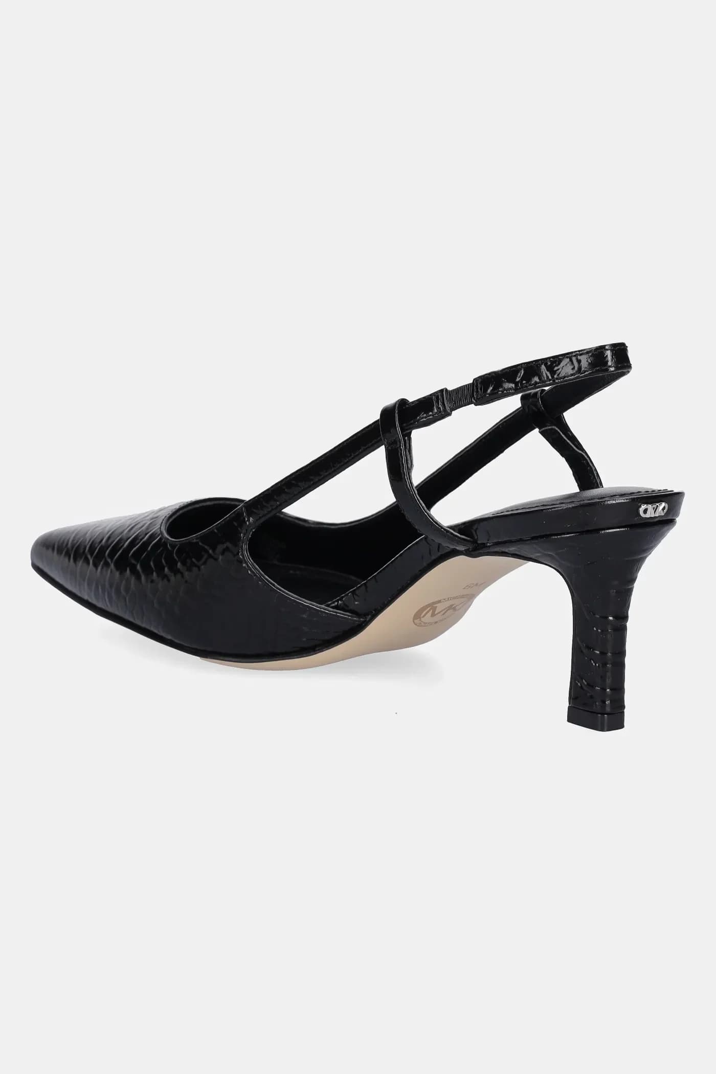 Кожаные туфли Alora на высоком каблуке - фото 3