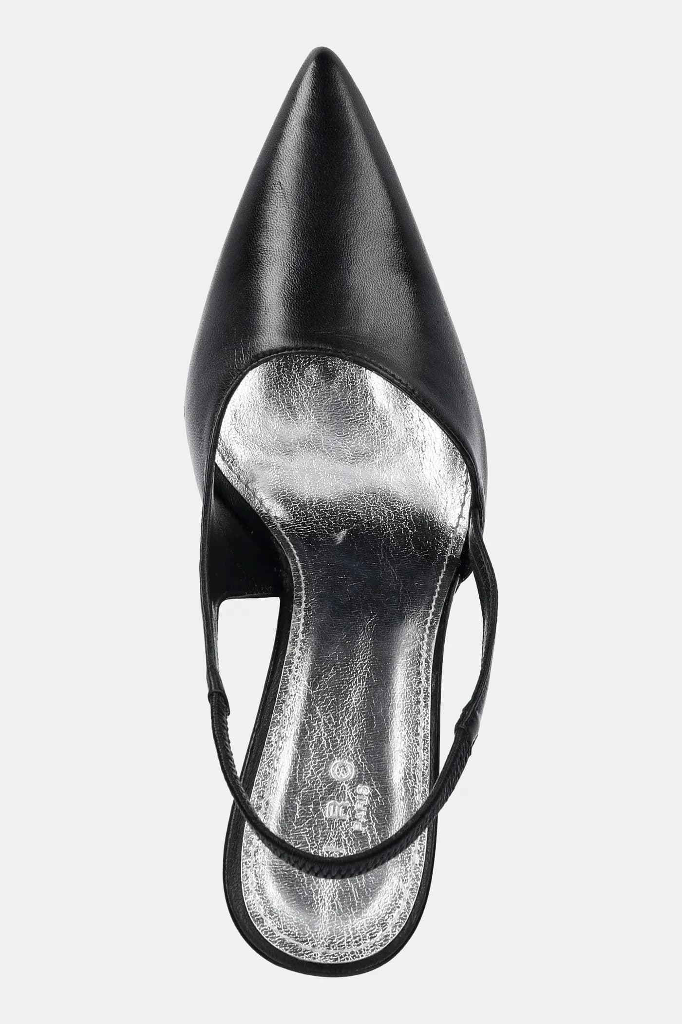Кожаные туфли на высоком каблуке Stargey - фото 4