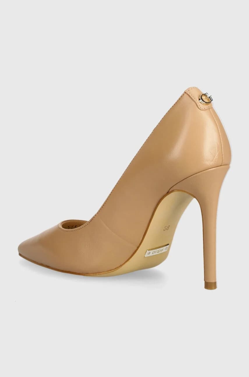 GABBEN кожаные туфли на высоком каблуке - фото 3