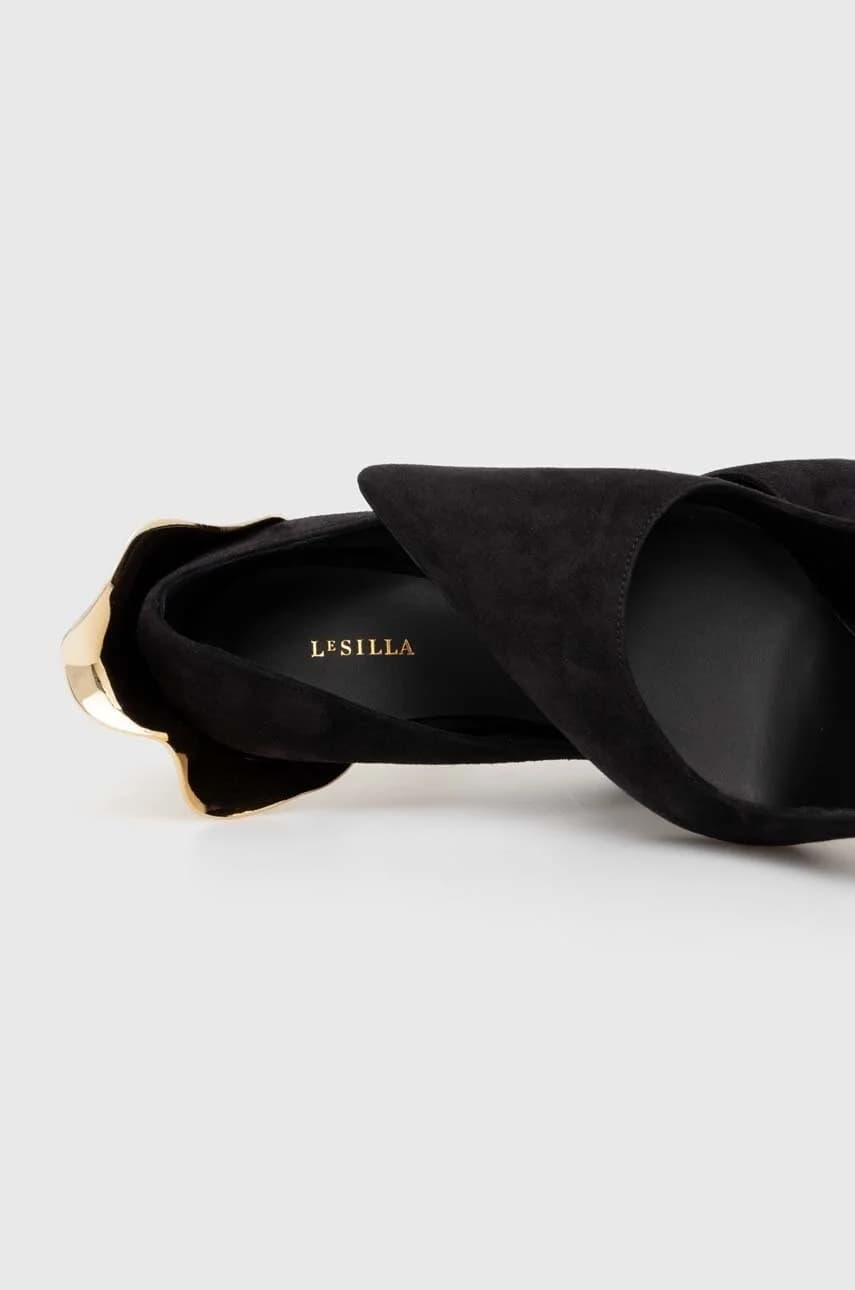 Замшевые туфли на высоком каблуке Deco Petalo - фото 5