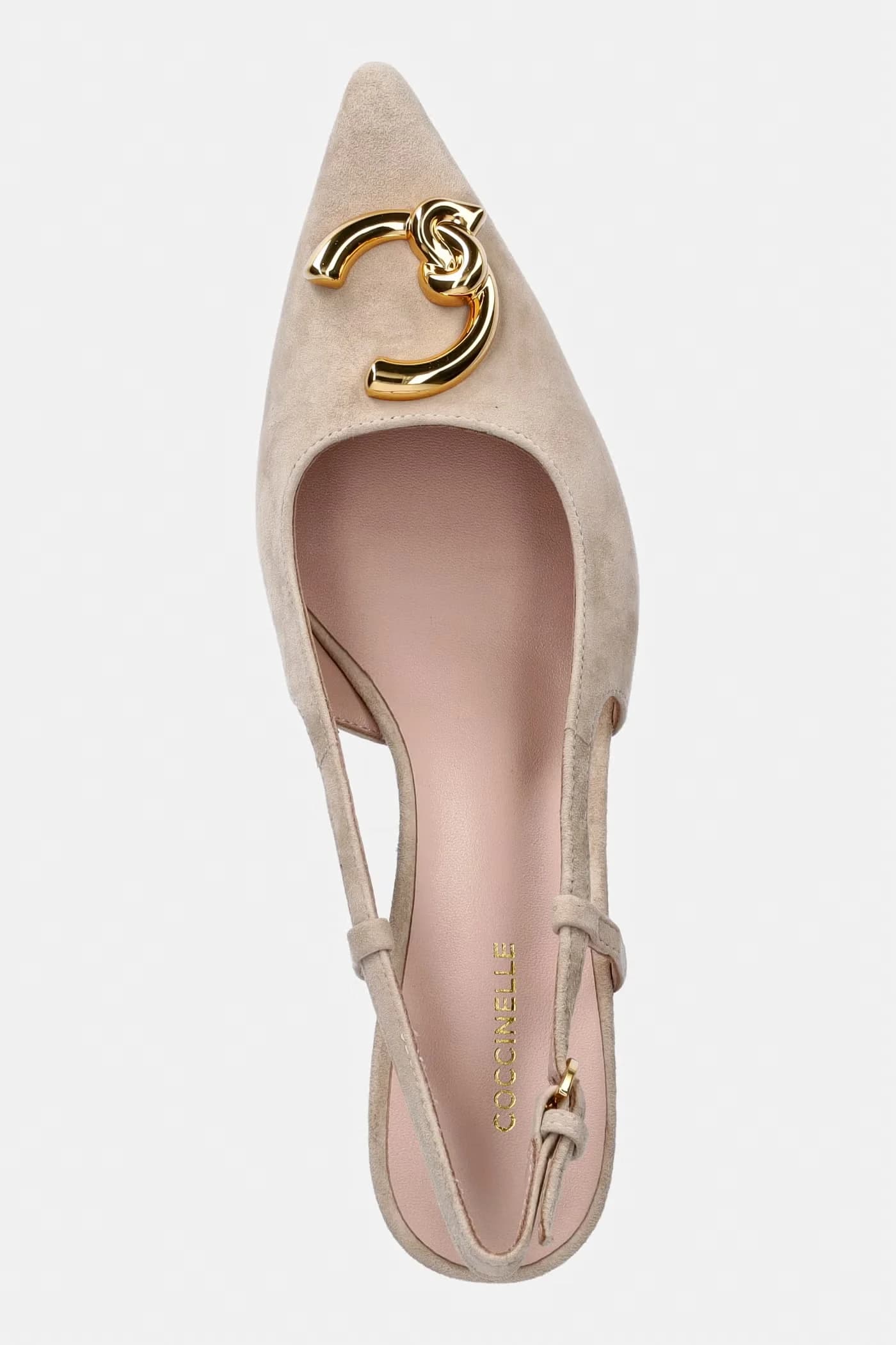 Замшевые туфли на высоком каблуке - фото 4