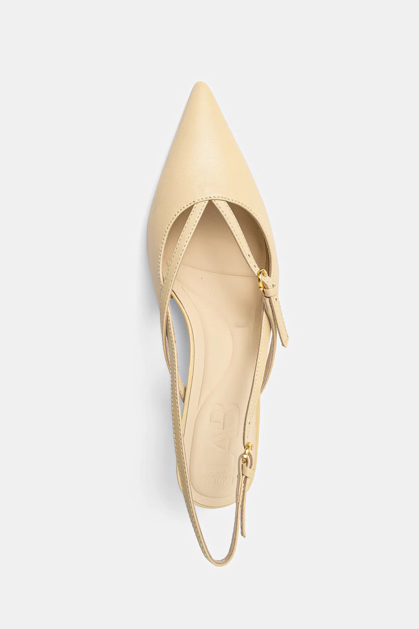 Кожаные туфли на высоком каблуке - фото 5