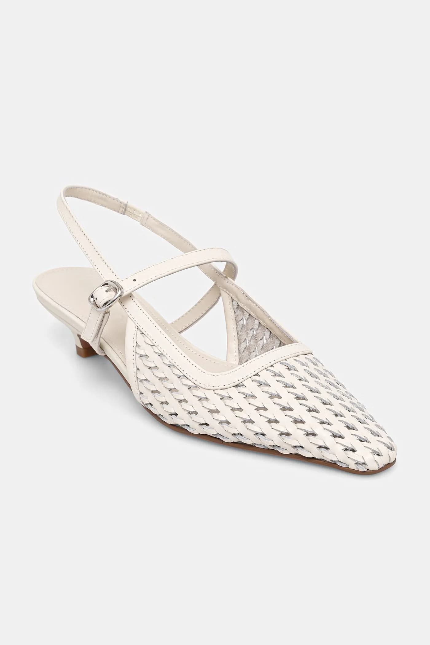 Кожаные туфли на высоком каблуке - фото 2