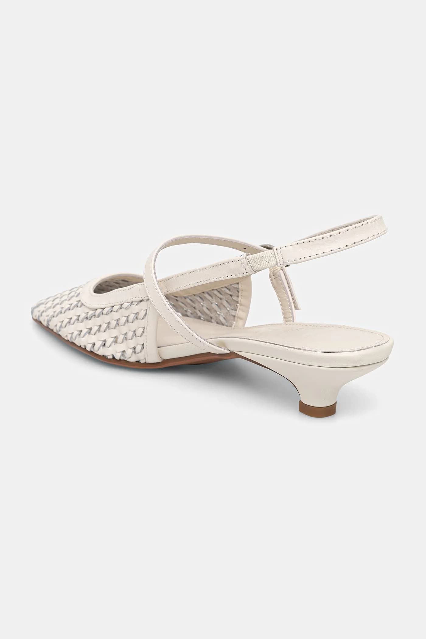 Кожаные туфли на высоком каблуке - фото 3