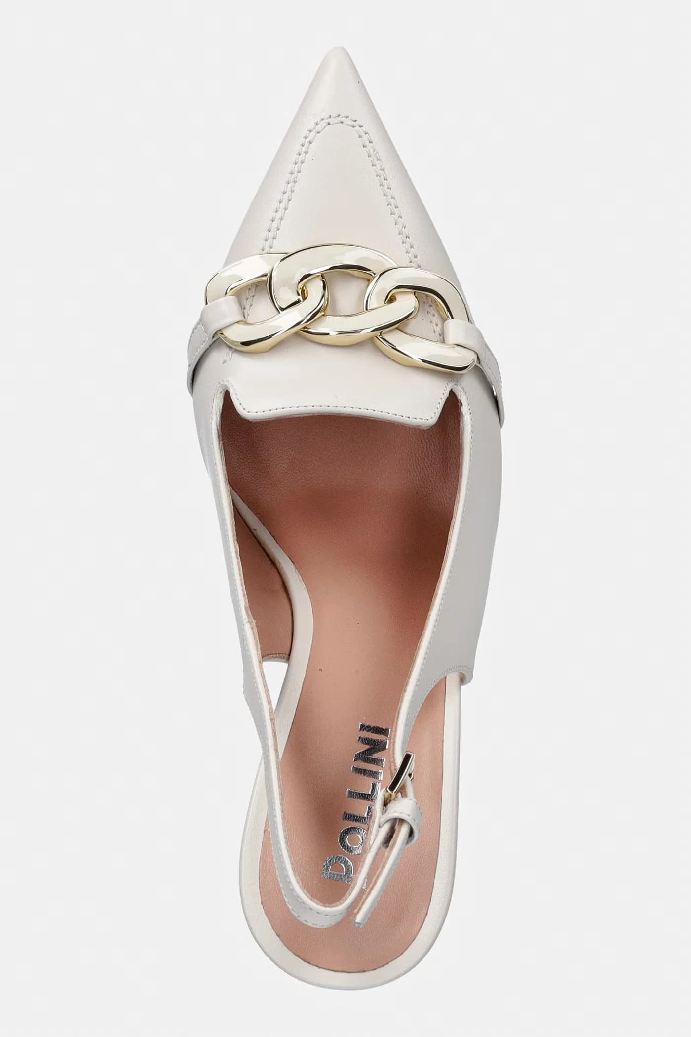 Кожаные туфли на высоком каблуке - фото 4