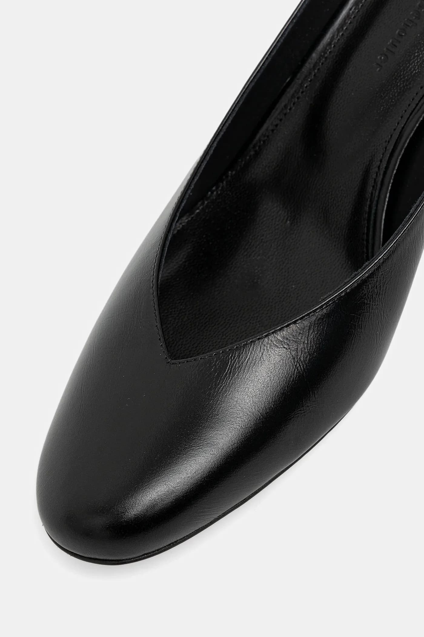Кожаные туфли на высоком каблуке Uma - фото 4