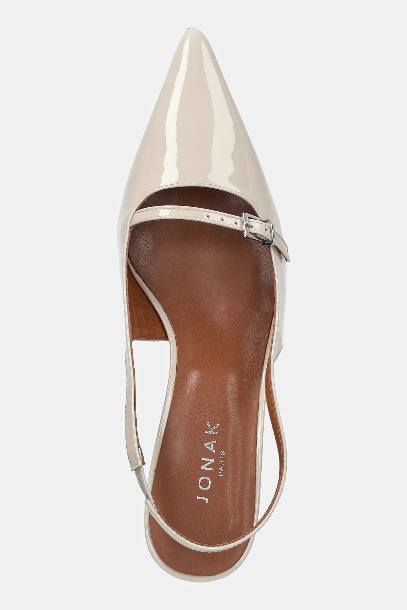 Кожаные туфли DAMOISELLE на высоком каблуке - фото 4