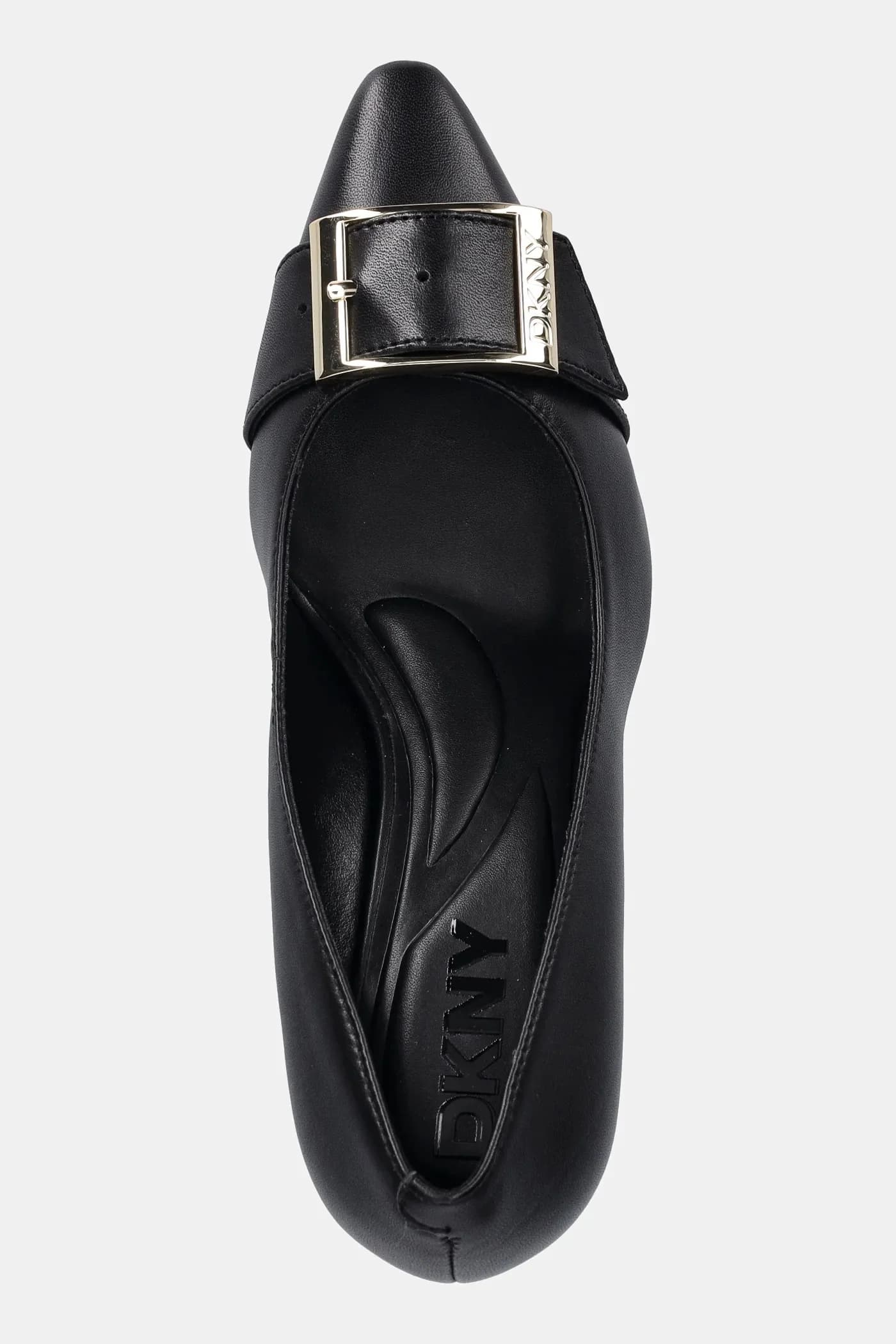 Кожаные туфли Nashbrook на высоком каблуке - фото 4