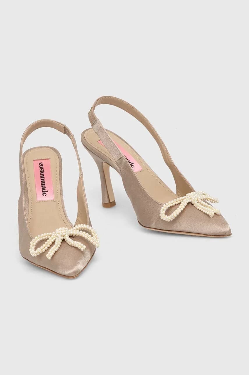 Ayanna на высоких каблуках Satin Pearl - фото 2