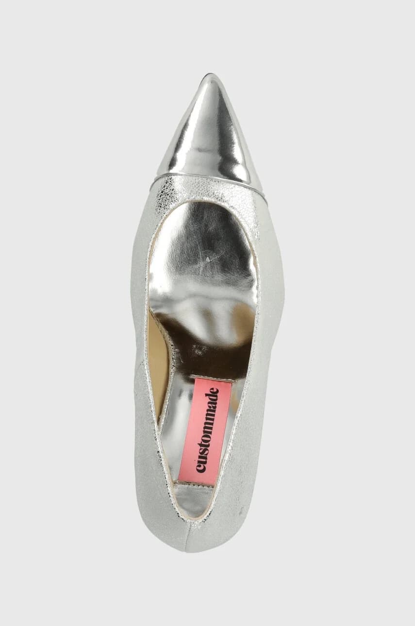 Кожаные туфли на высоком каблуке Awa Twinkle - фото 4