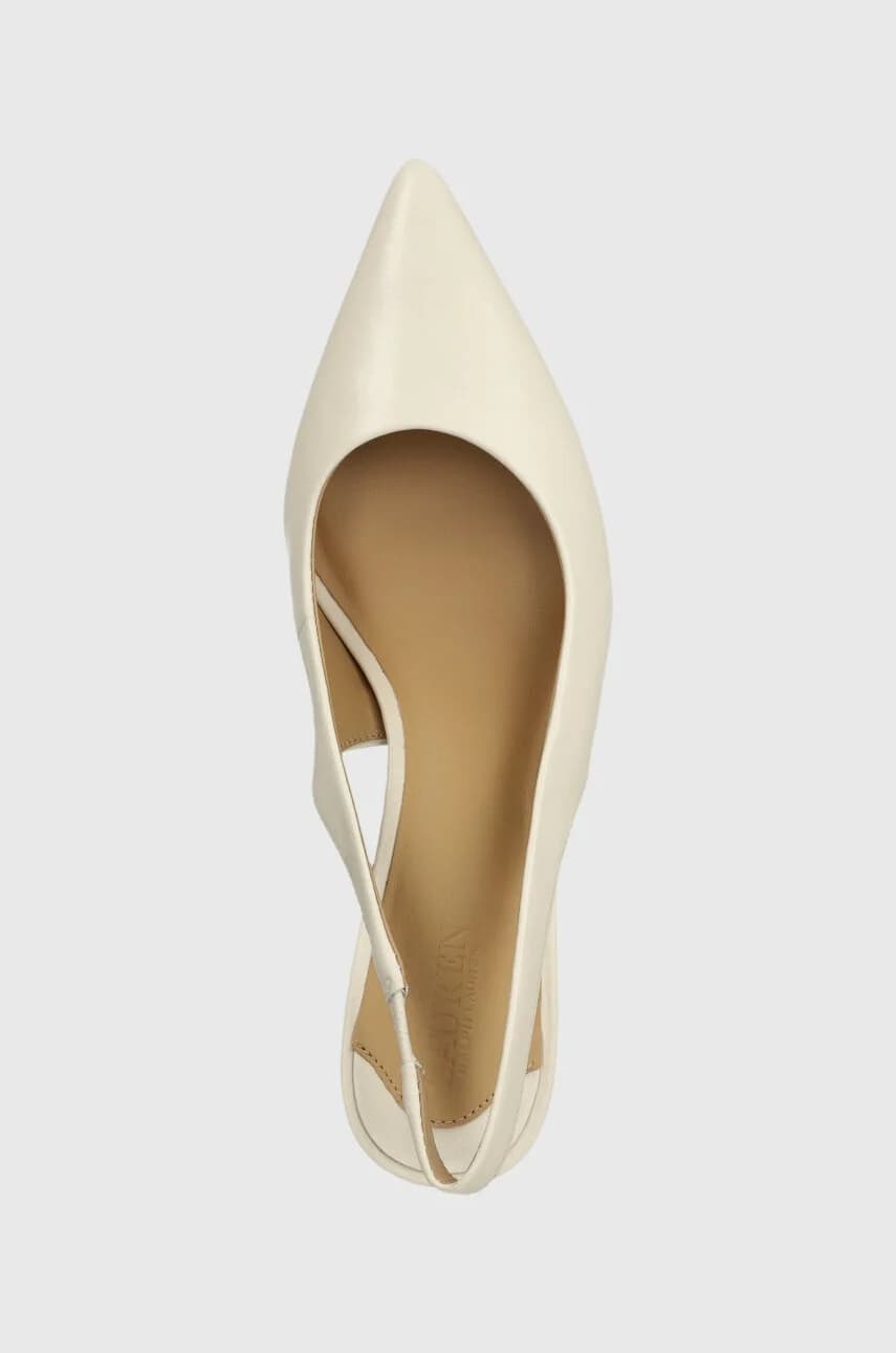 Кожаные туфли на высоком каблуке Lolah - фото 4