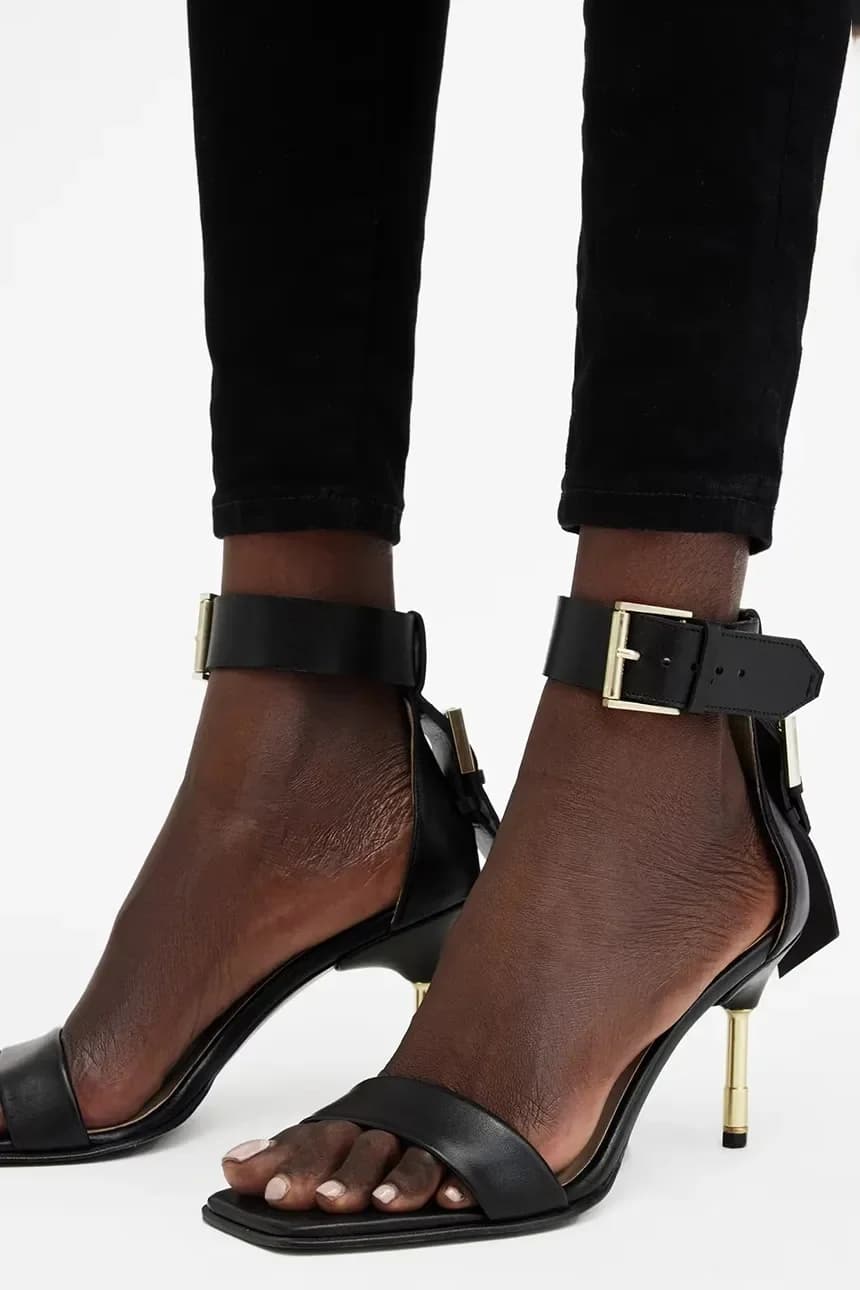 кожаные сандалии Noir Mid Sandal - фото 6