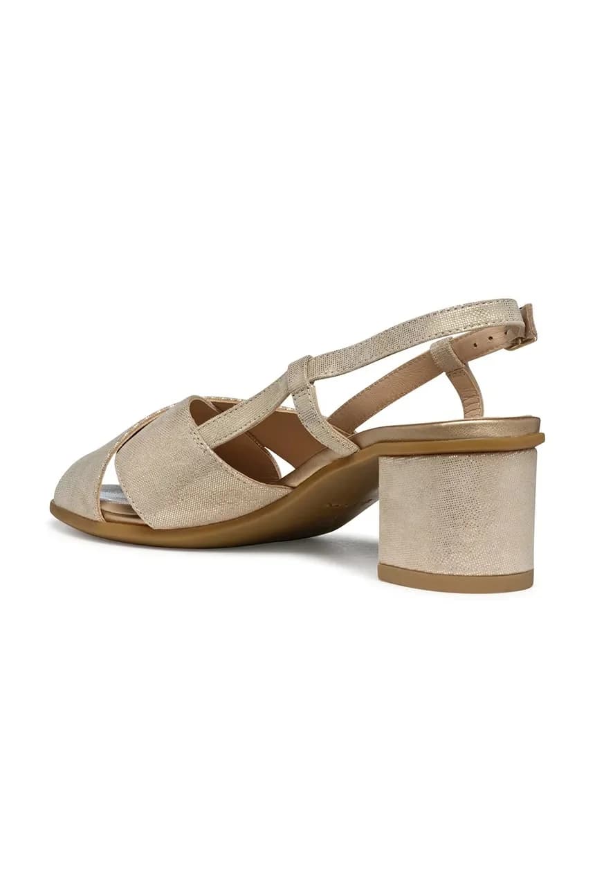 D AURELY 50 A кожаные сандалии - фото 4