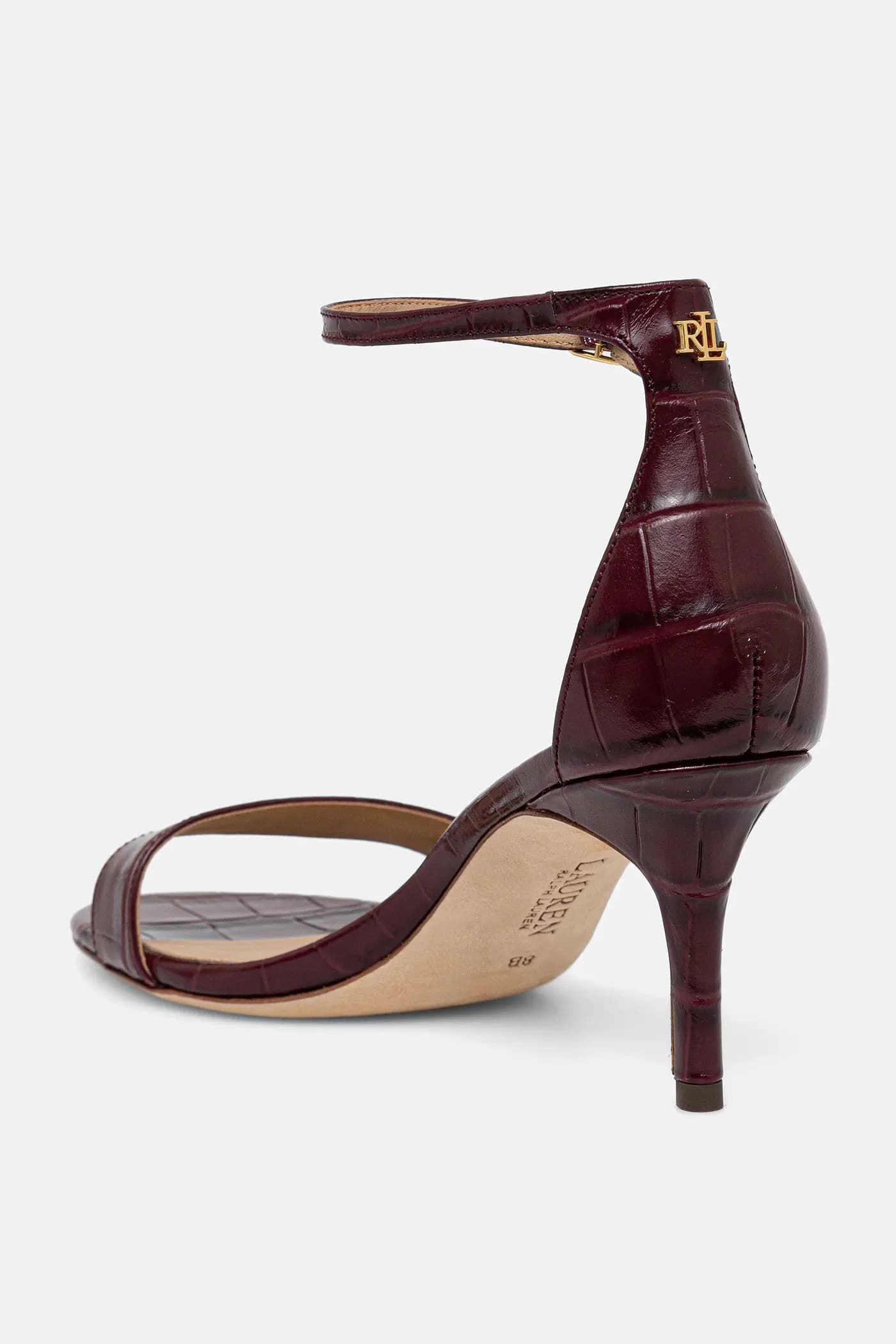 Кожаные туфли Allie Mid на высоком каблуке - фото 3