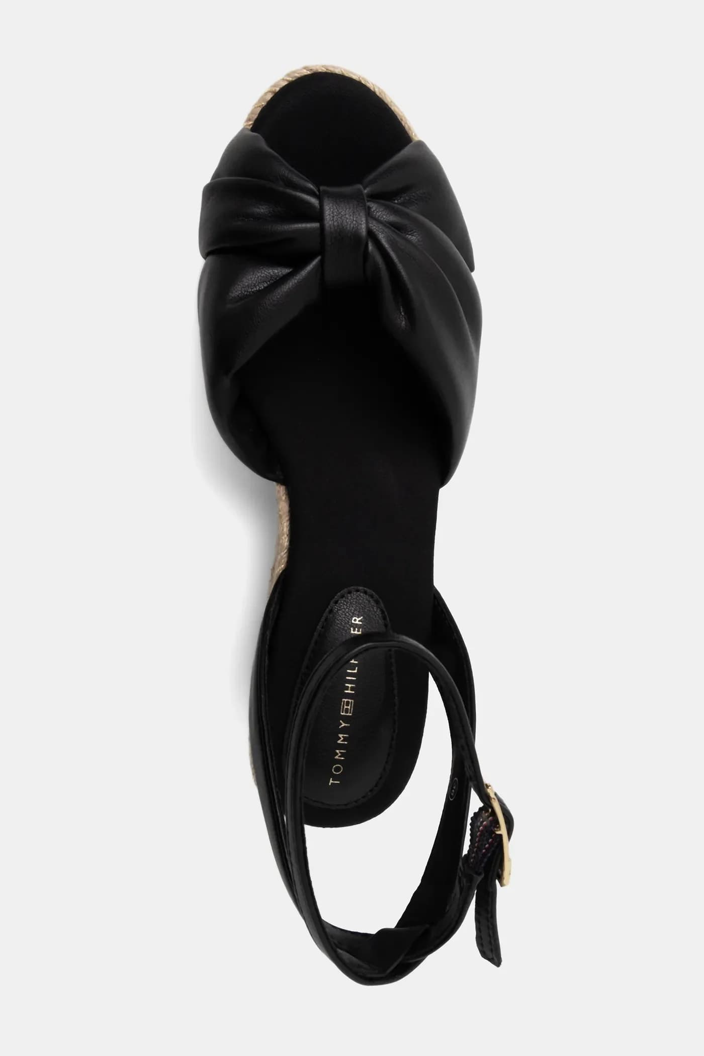 босоножки на танкетке TH BOW MID CORK - фото 4