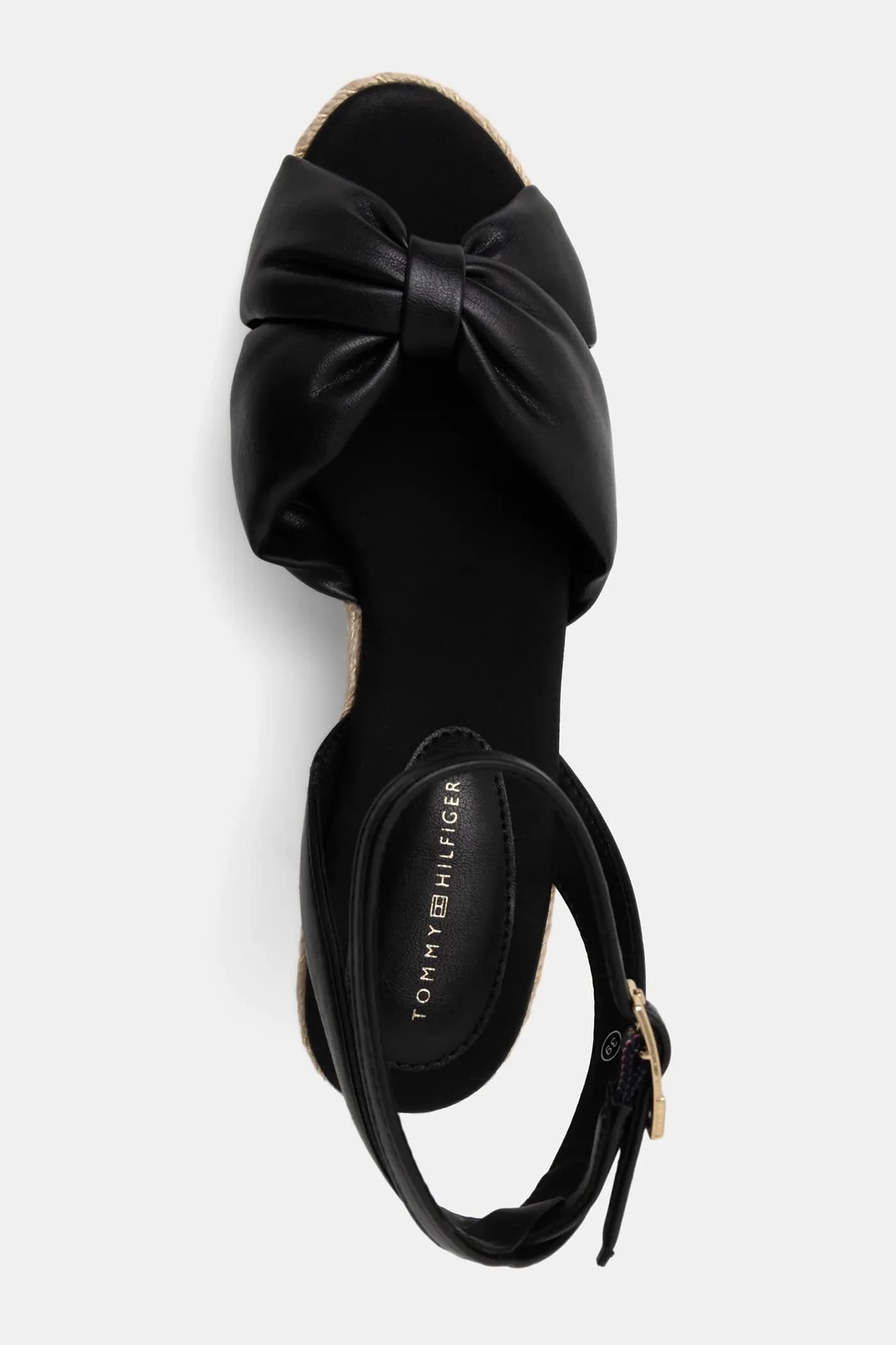 босоножки TH BOW HIGH CORK на танкетке - фото 4