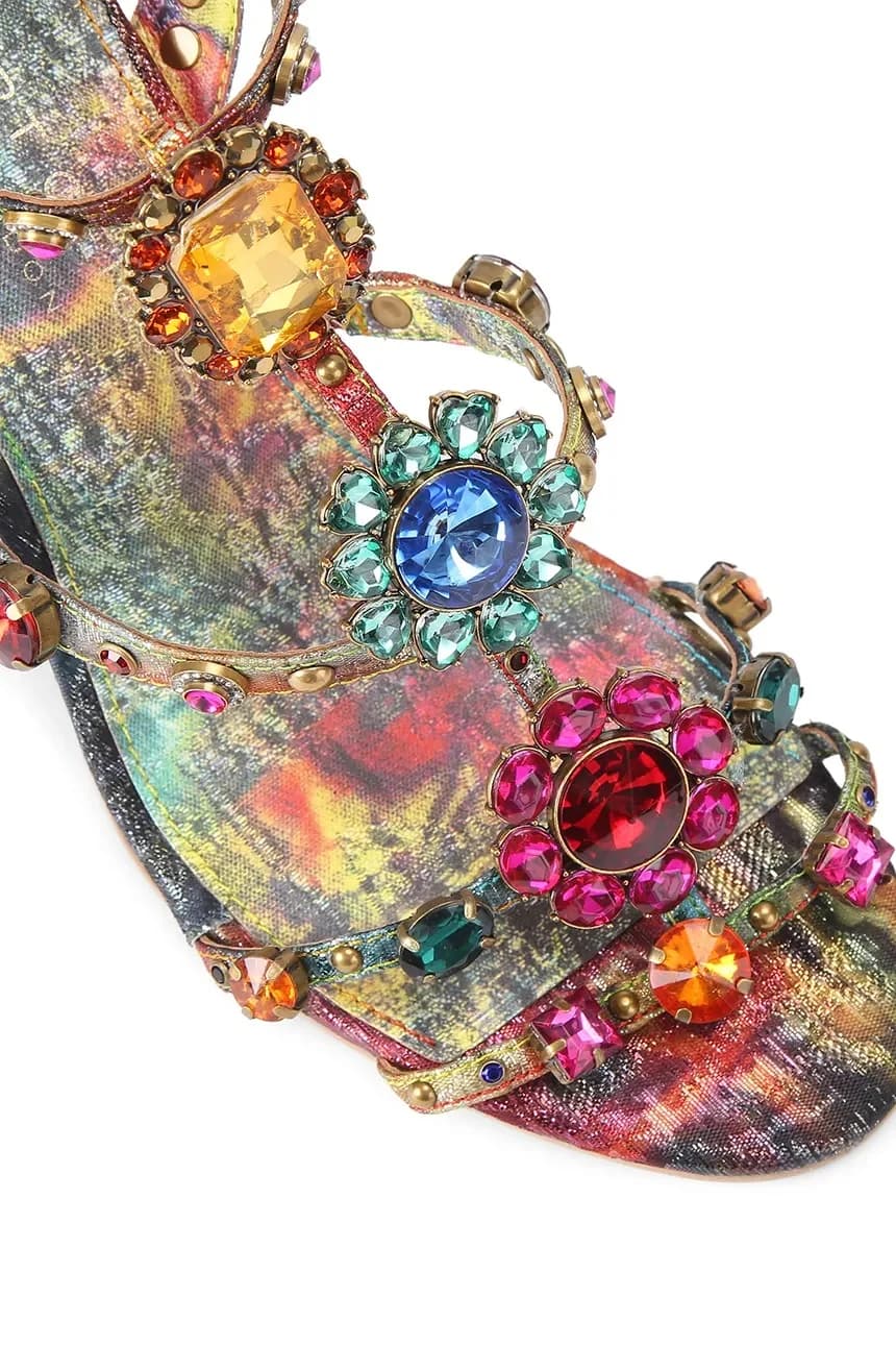 Драгоценные гладиаторские сандалии - фото 3