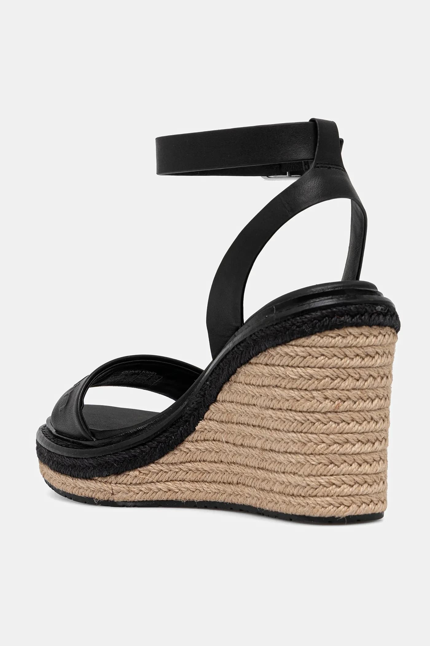 Кожаные сандалии WEDGE SANDAL 70 - HE - фото 3