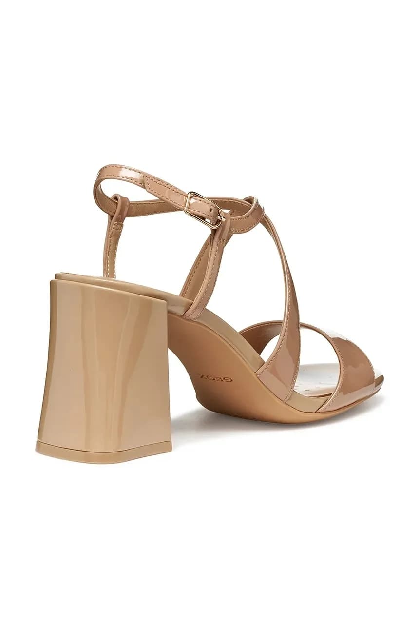 Кожаные сандалии D NEW ERAKLIA 80 T01 - фото 3