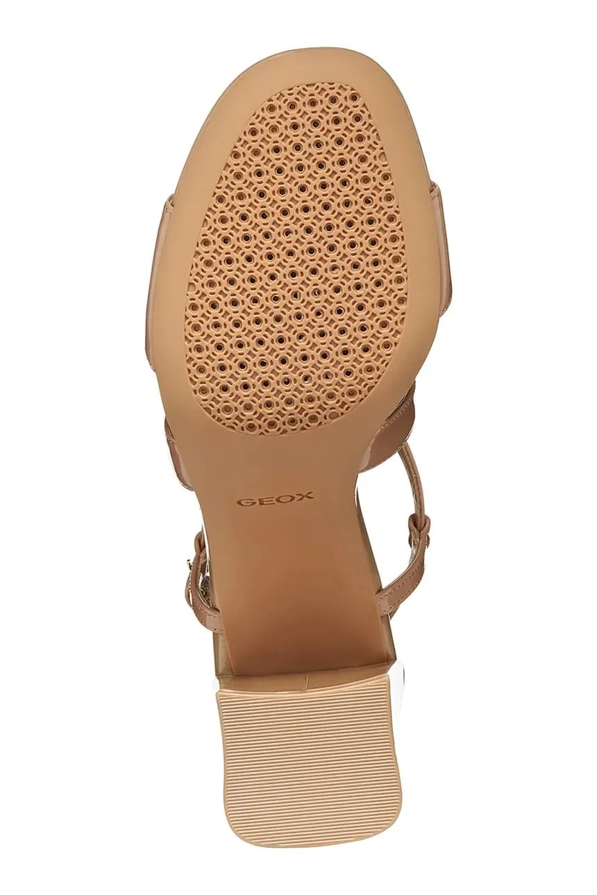 Кожаные сандалии D NEW ERAKLIA 80 T01 - фото 6