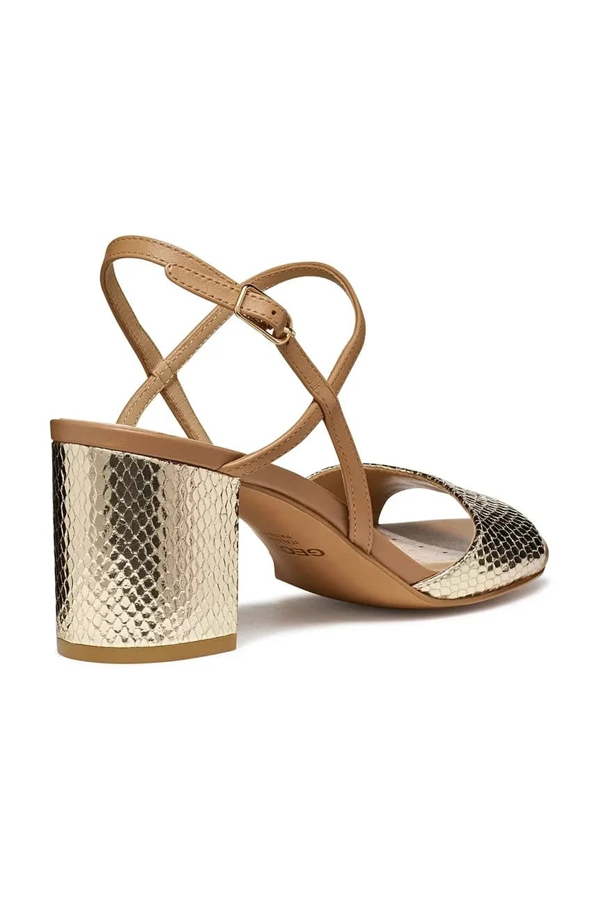 Кожаные сандалии D VIRNLISA 65 S - фото 3