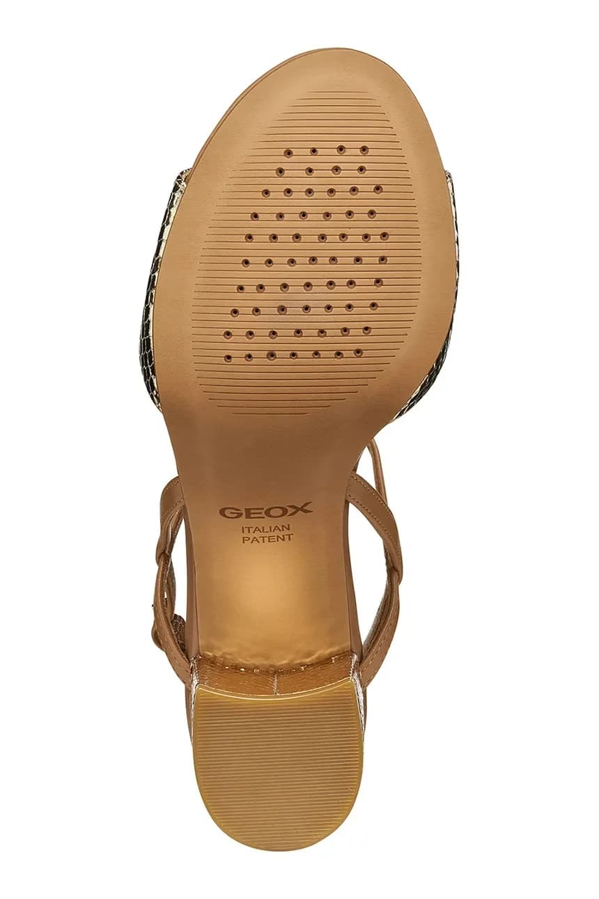 Кожаные сандалии D VIRNLISA 65 S - фото 6