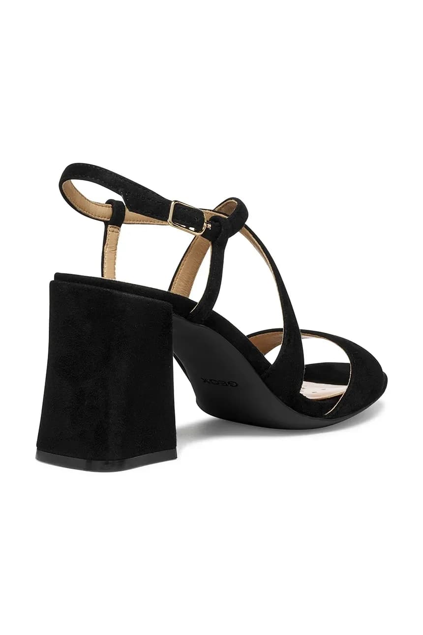 D NEW ERAKLIA 80 T01 замшевые босоножки - фото 3