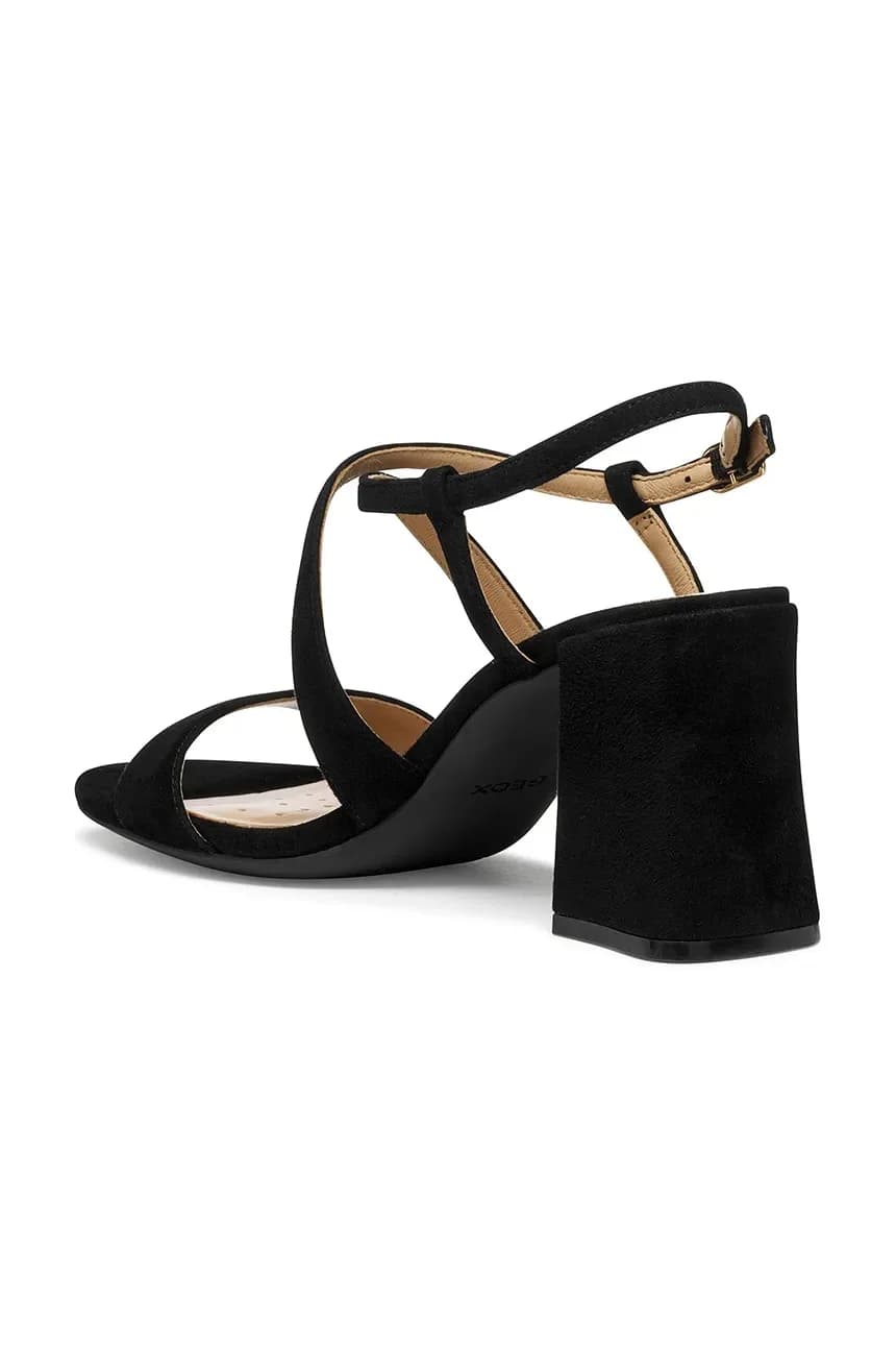 D NEW ERAKLIA 80 T01 замшевые босоножки - фото 4