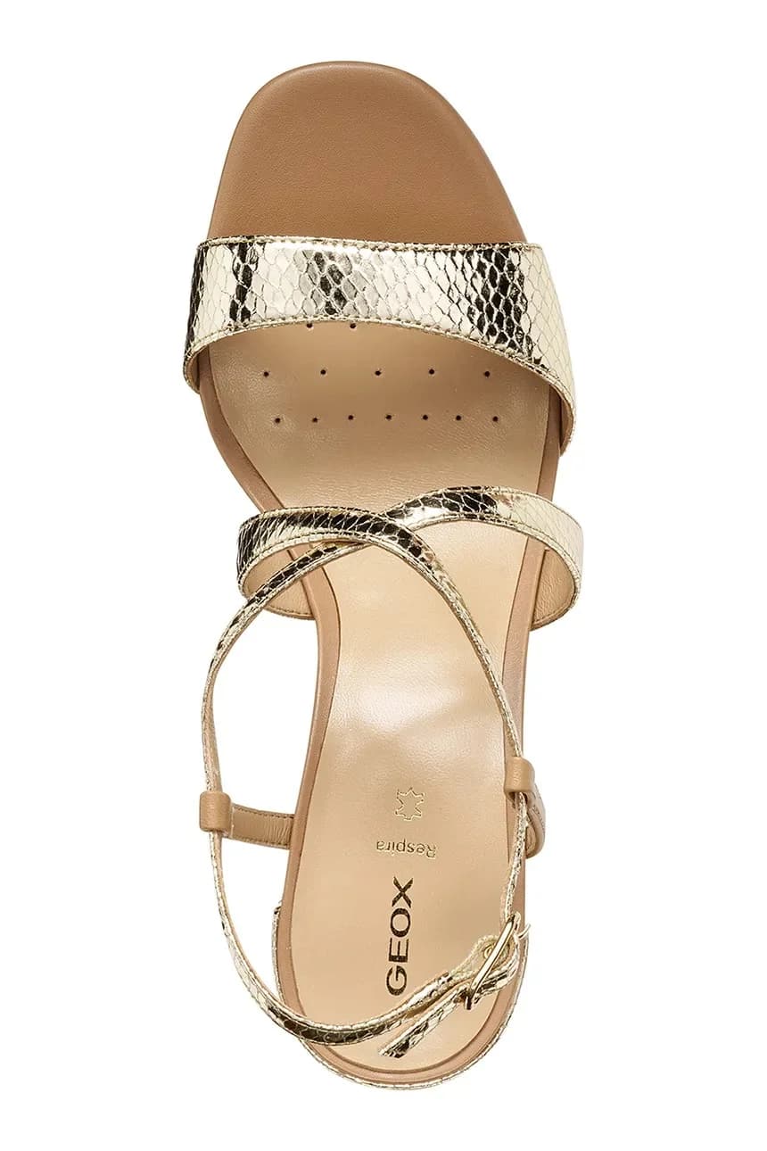 Кожаные сандалии D NEW ERAKLIA 80 T01 - фото 5