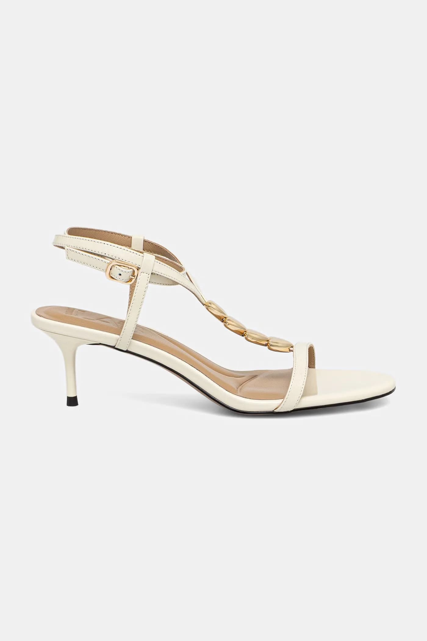 Кожаные сандалии