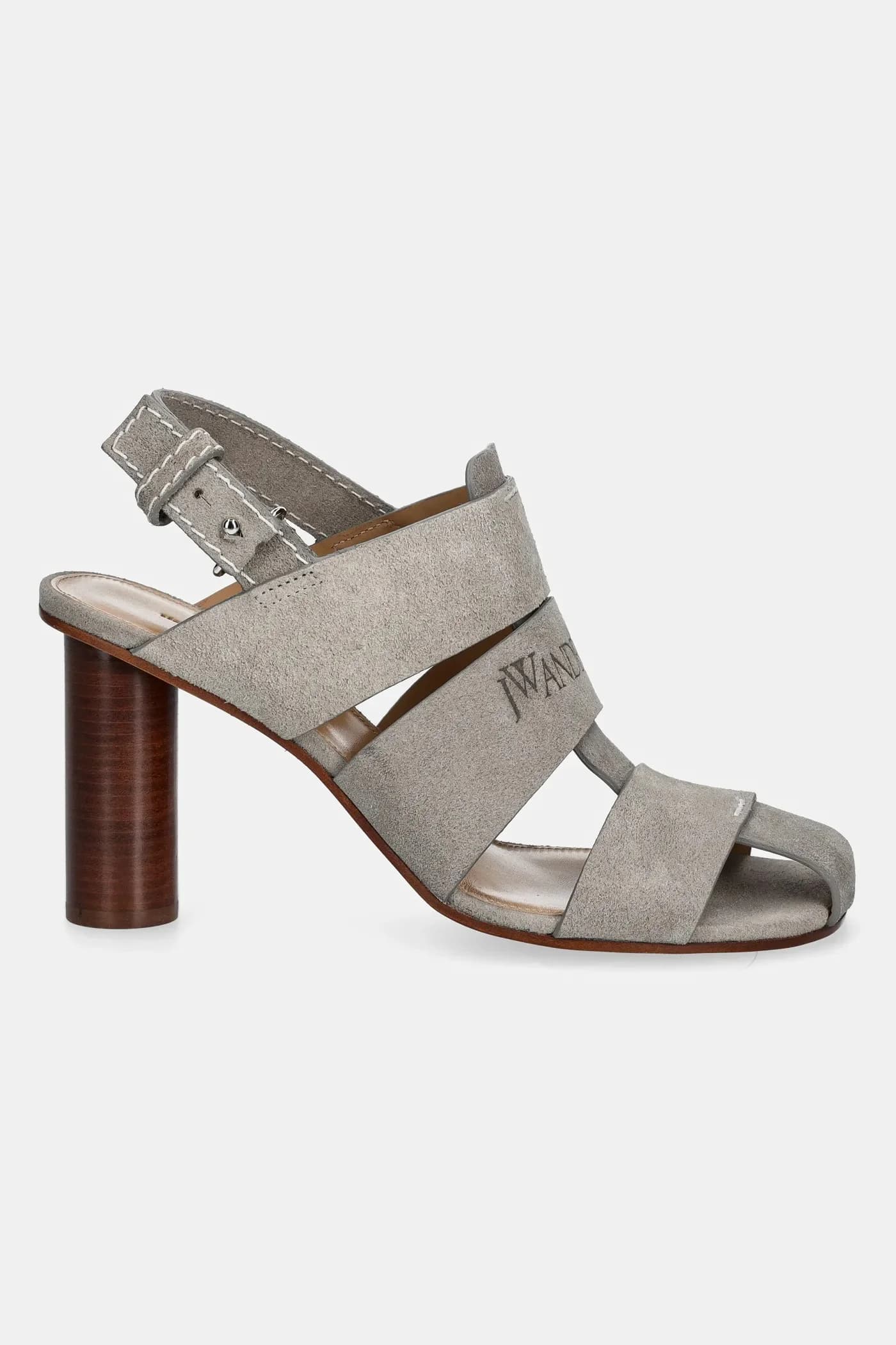 Замшевые босоножки - фото 2