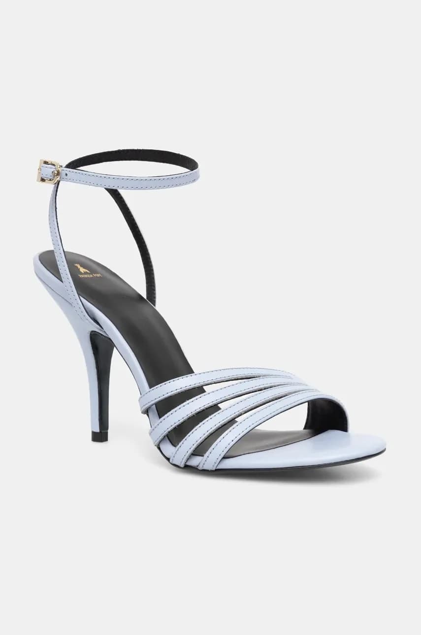 Кожаные сандалии