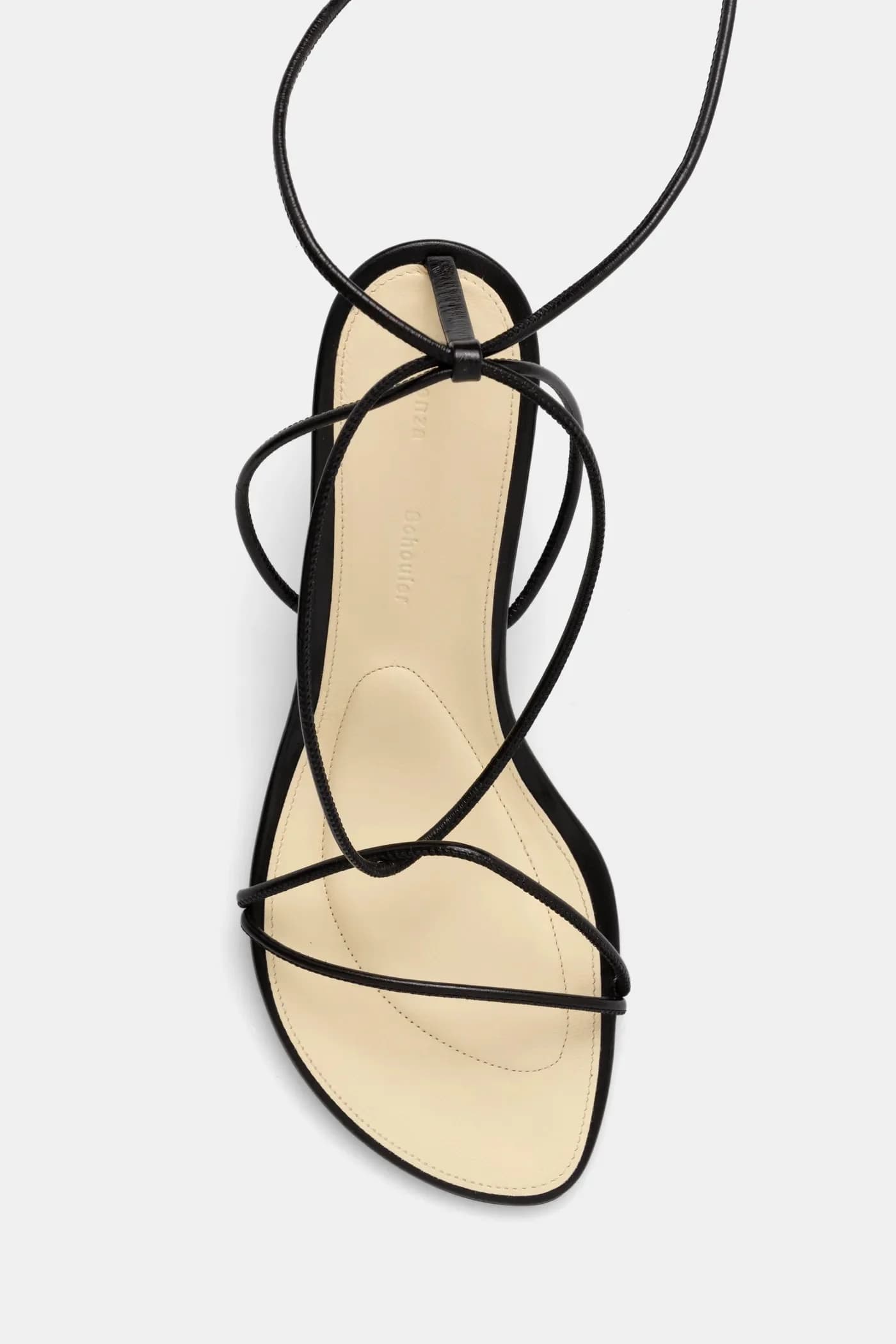 кожаные сандалии в стиле футболки - фото 5