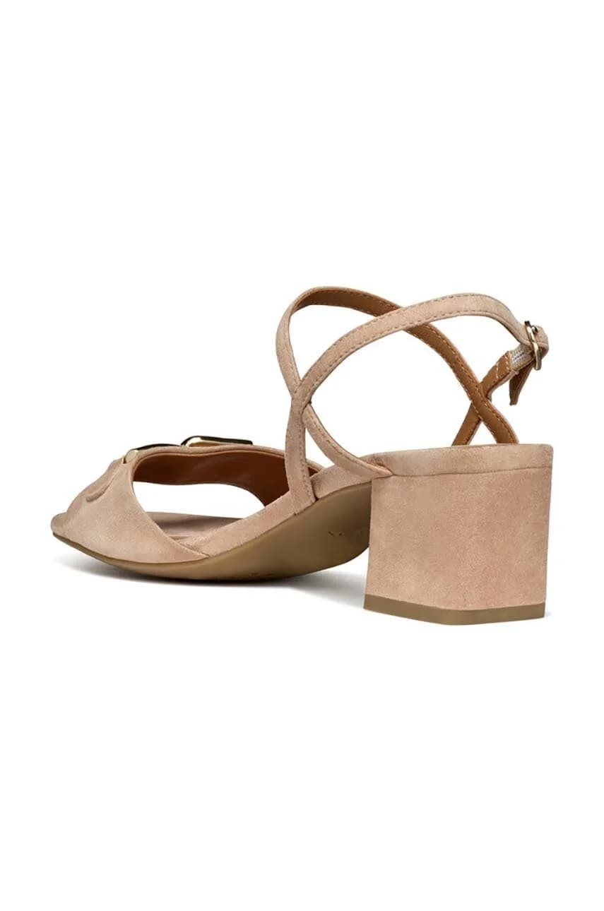 D NEW ERAKLIA 50 замшевые босоножки - фото 4