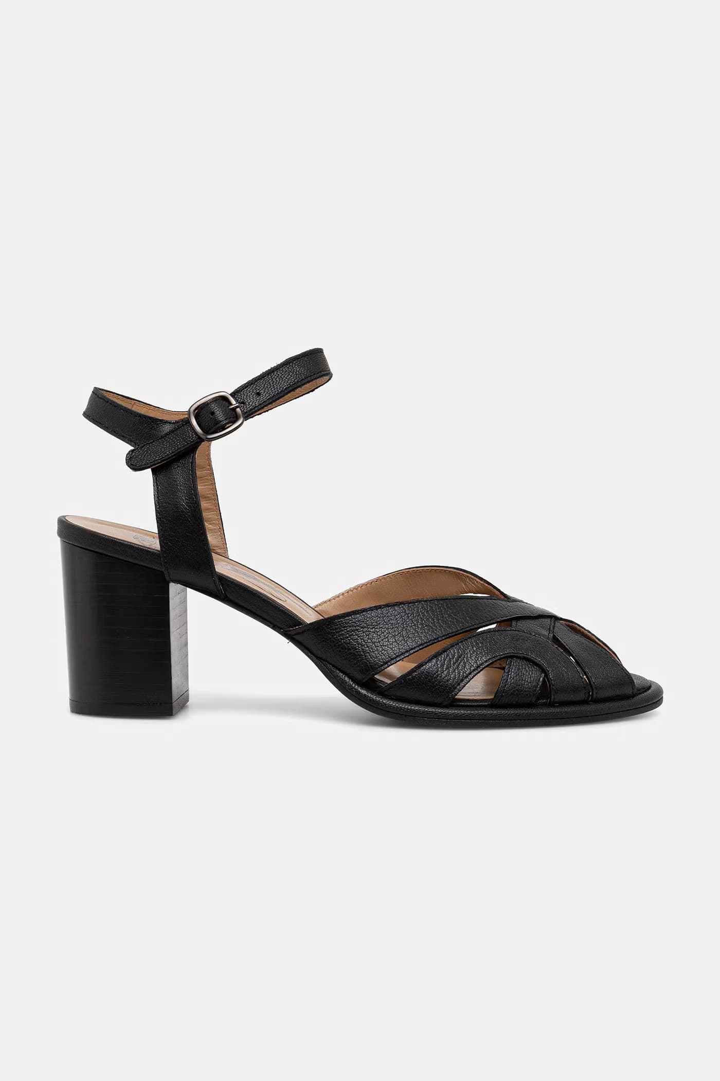 MEBU450FLY кожаные босоножки на высоком каблуке - фото 2