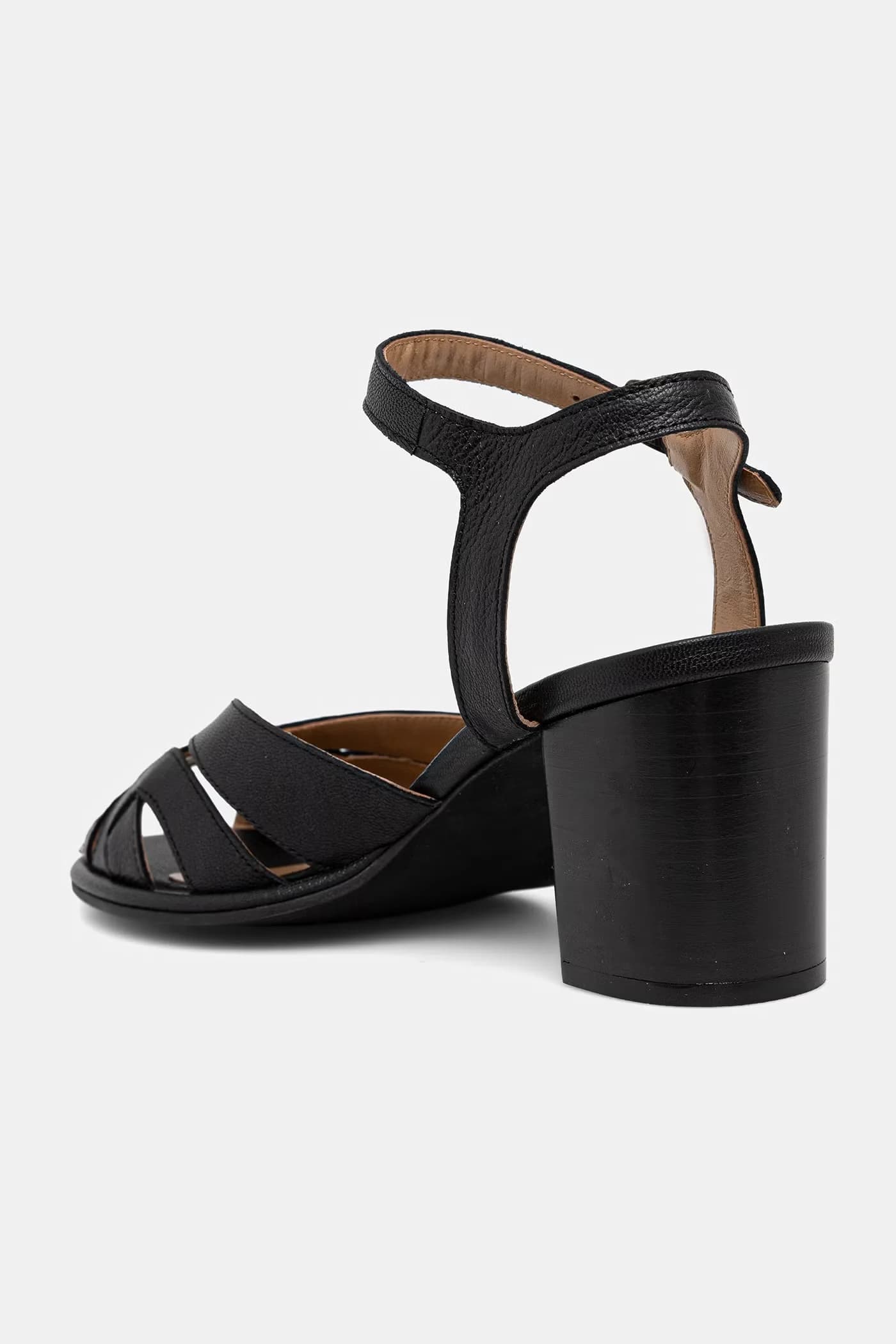 MEBU450FLY кожаные босоножки на высоком каблуке - фото 3