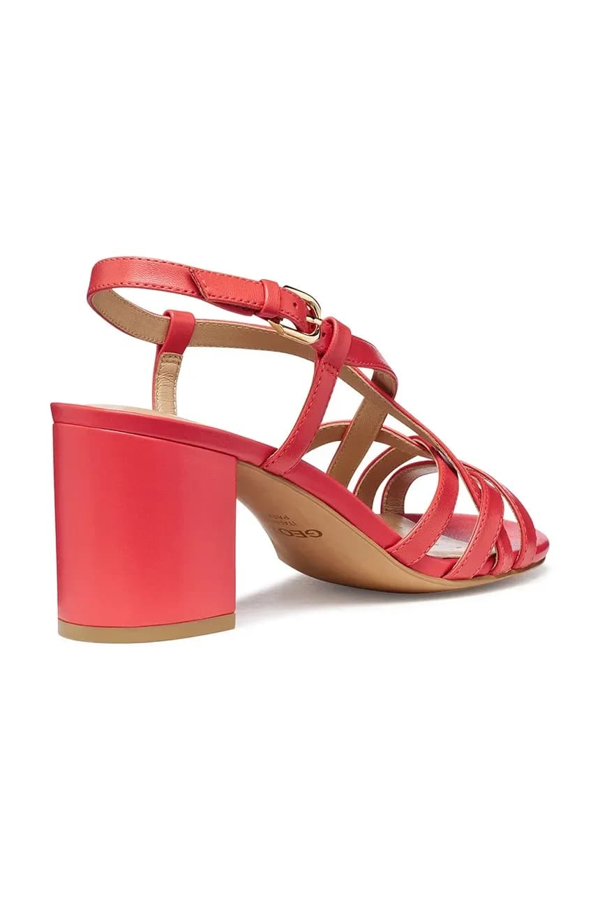 Кожаные сандалии D VIRNLISA 65 S - фото 3