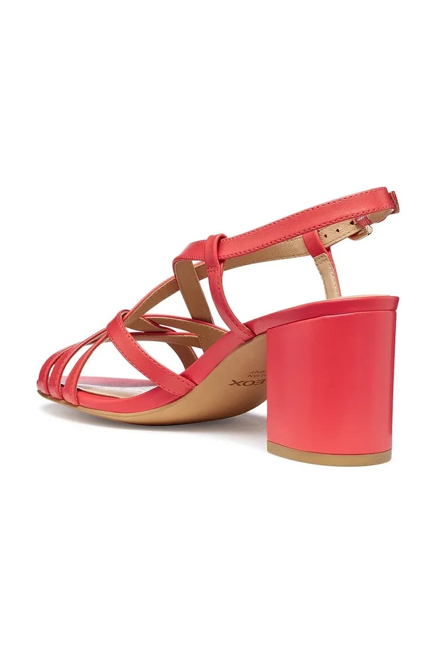 Кожаные сандалии D VIRNLISA 65 S - фото 4