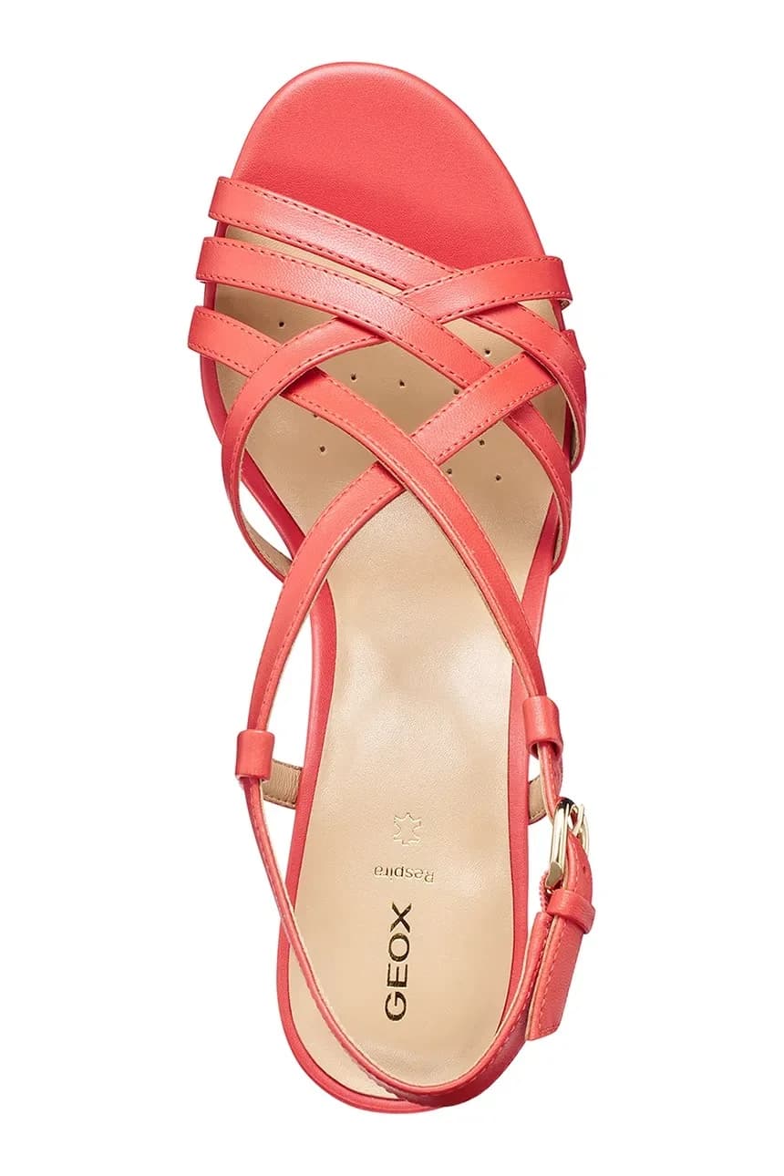 Кожаные сандалии D VIRNLISA 65 S - фото 5